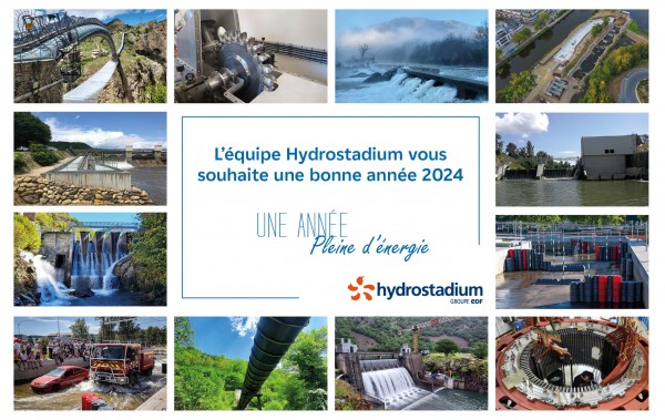 Toute l'équipe d'Hydrostadium vous souhaite une belle et heureuse année 2024 ! 