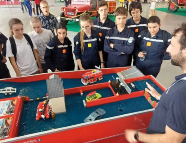Hydrostadium est actuellement présent au 130e congrès national des sapeurs-pompiers - Mâcon 2024