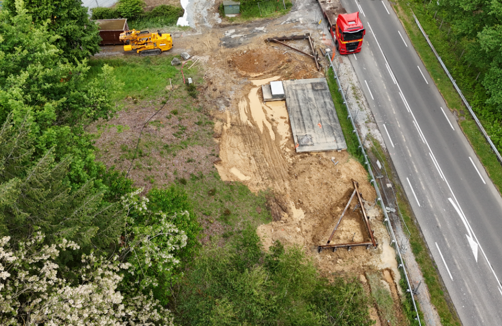 Installation d'un réseau d'eau potable