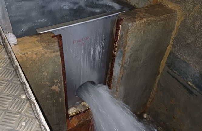 Turbinage du réseau d'eau potable Source du Sapet (05)