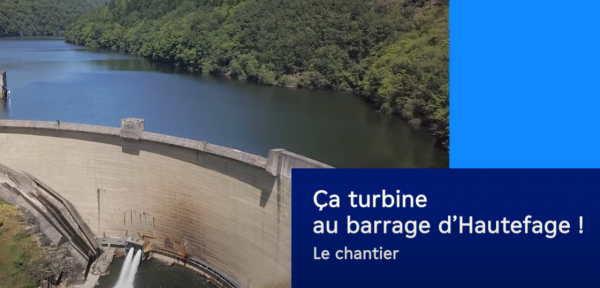 Ca turbine au barrage d'Hautefage !