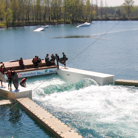 La technologie Hydrostadium pour les vagues artificielles